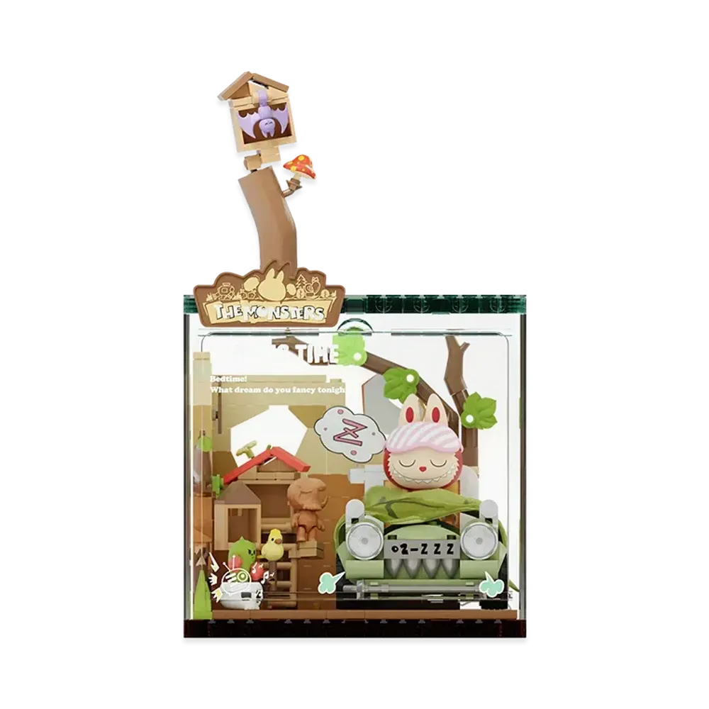 POP MART THE MONSTERS (LABUBU) Forest Secret Base Series Blocks Part 2 Napping Time