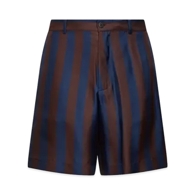 FENDI Printed Silk Bermuda Shorts "Multi"