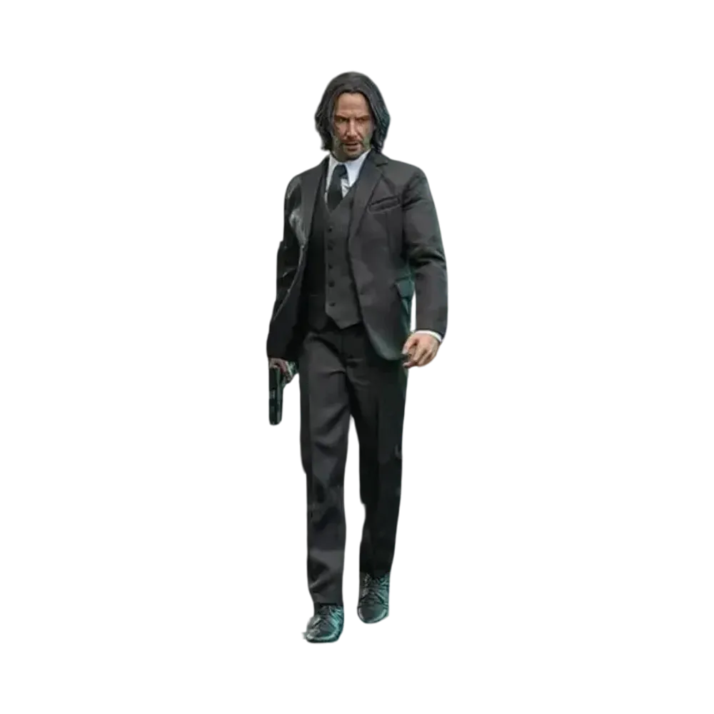Hot Toys "Movie Masterpiece" -John Wick: Chapter 4- 1/6 Scale Fully Poseable Figure: John Wick