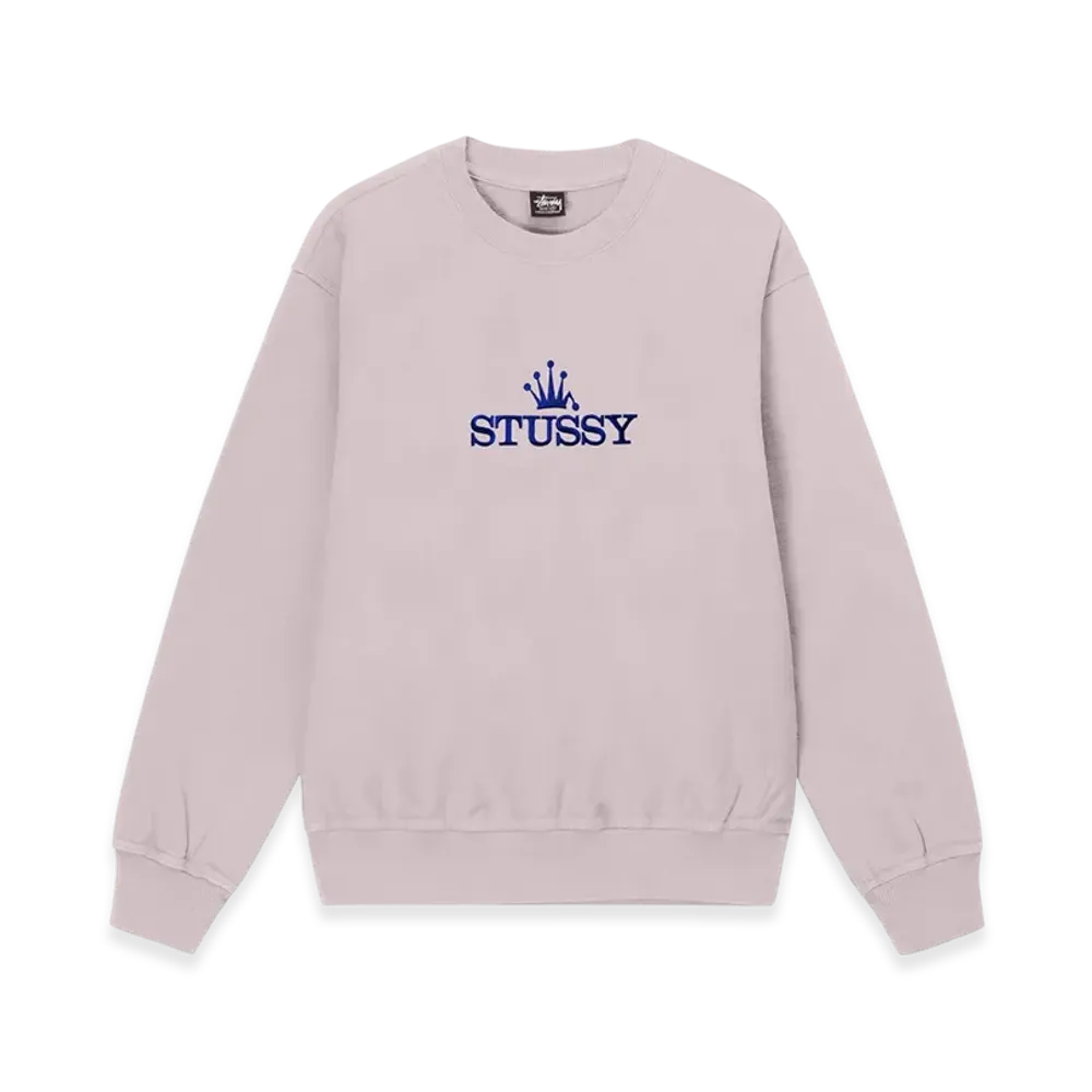 Stussy Glamour Pigment Dyed Crew "Blush"