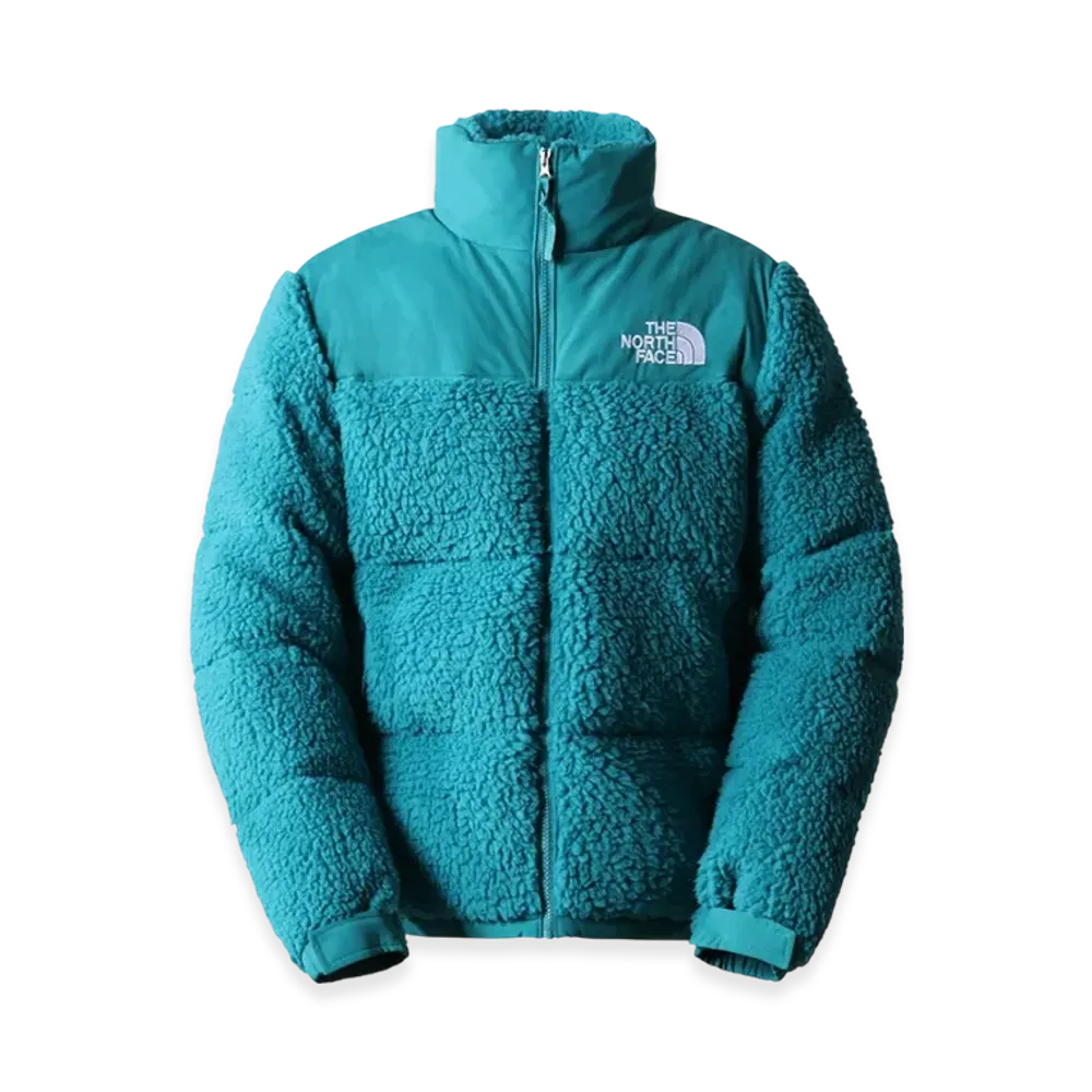 The North Face High Pile Nuptse Jacket "Harbor Blue"