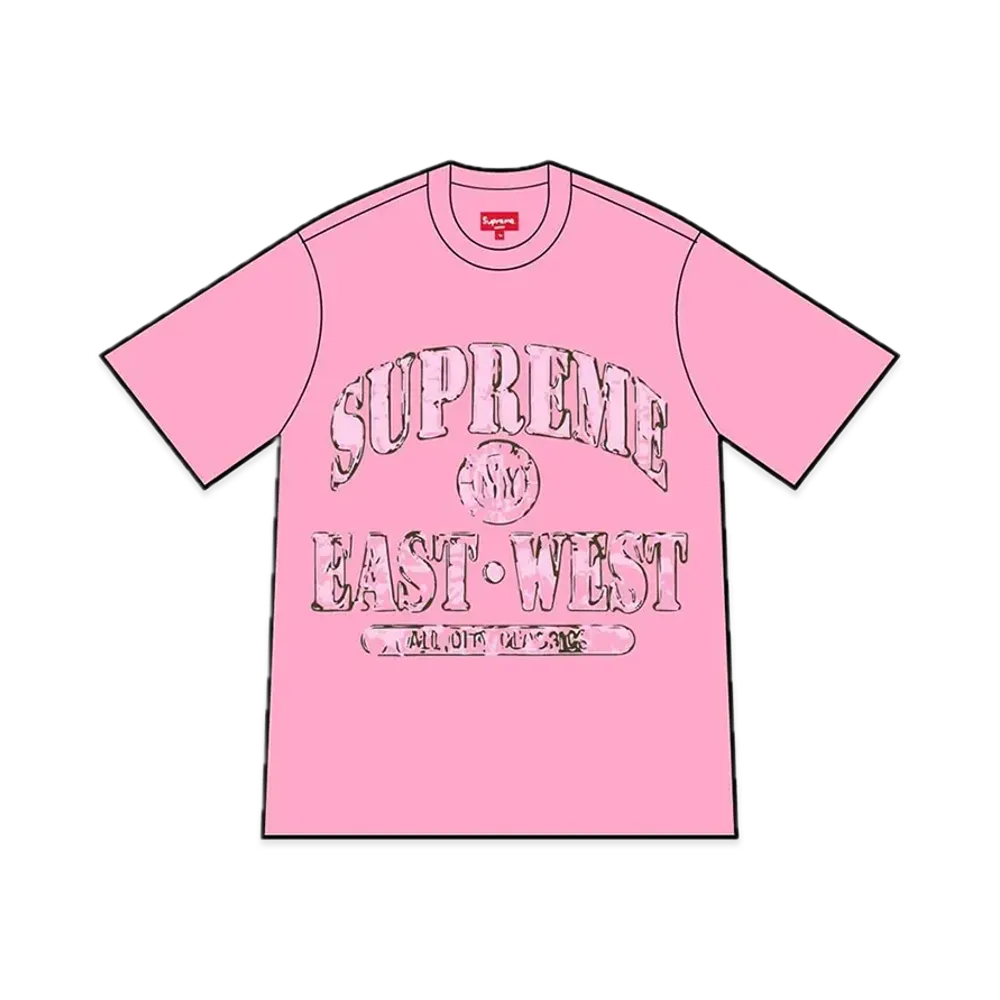 Supreme East West S/S Top "Pink"