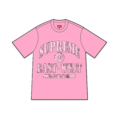 Supreme East West S/S Top "Pink"