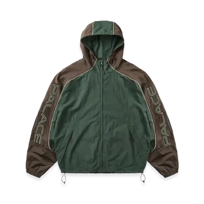 PALACE Piped Shell Jacket "Racey Green"