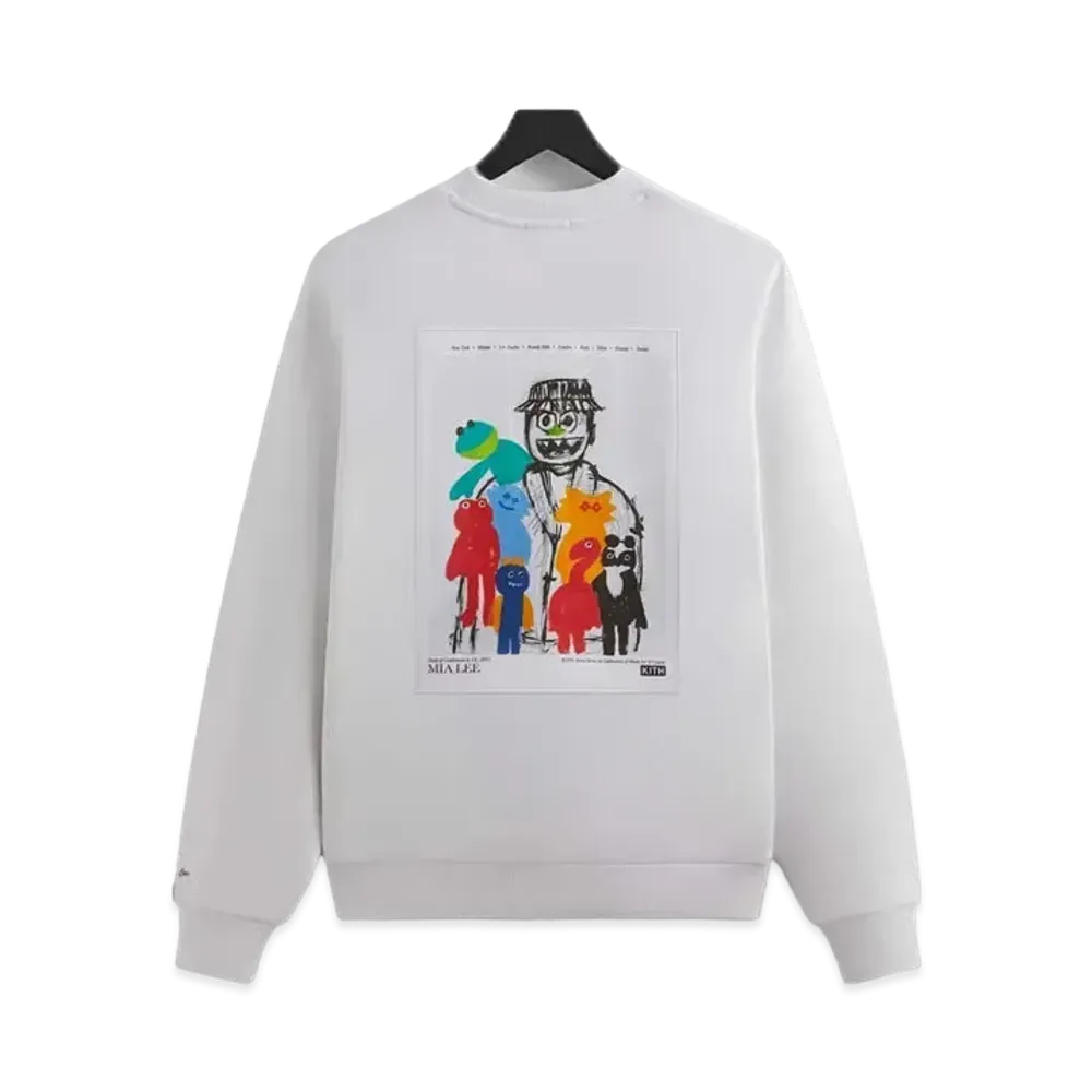 Kith x Mia Lee Artist Nelson Crewneck "White"