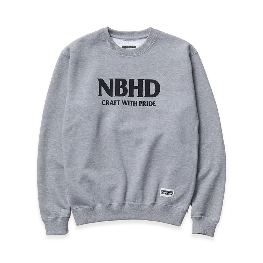 NEIGHBORHOOD Ot. Sweat Shirt LS "Gray"