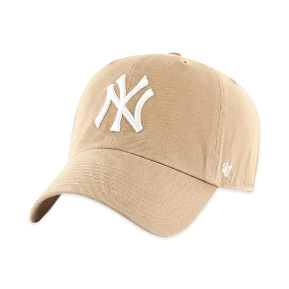 47 RGW17GWS NYY MLB Clean Up "Khaki White"