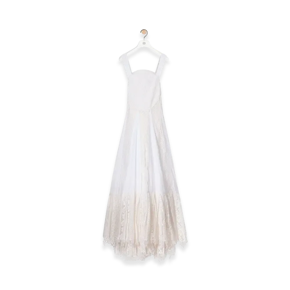 LOEWE Lace Dress "White"