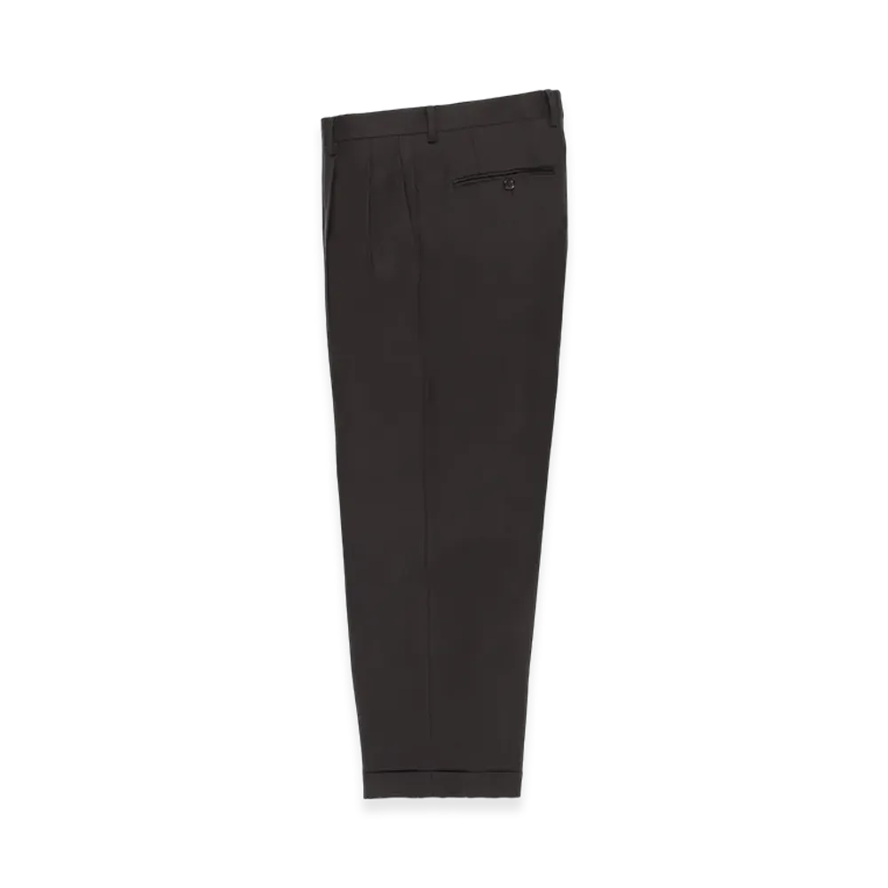 WACKO MARIA x Dormeuil Pleated Trousers (Type-1,2,Double) "Dark Brown"