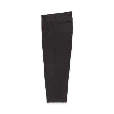 WACKO MARIA x Dormeuil Pleated Trousers (Type-1,2,Double) "Dark Brown"