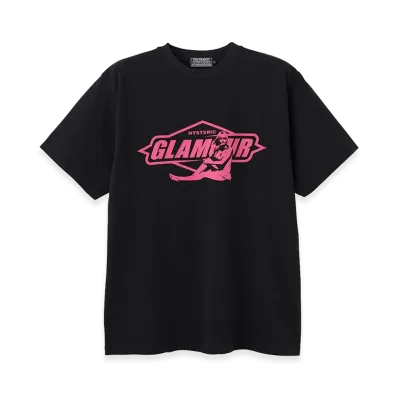 HYSTERIC GLAMOUR Hysteric Sun Diamond T-Shirt "Black"