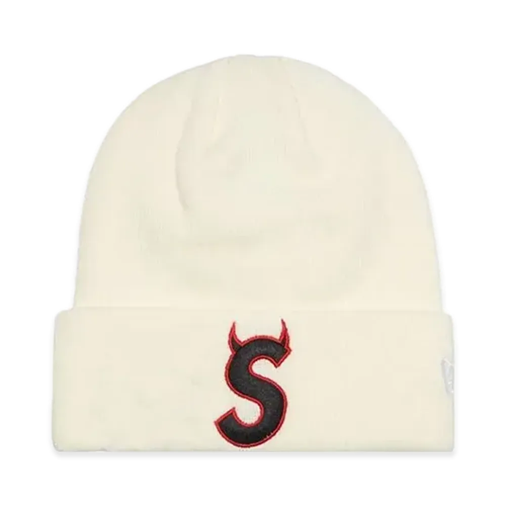 Supreme New Era S Logo Beanie "Natural" (22FW)