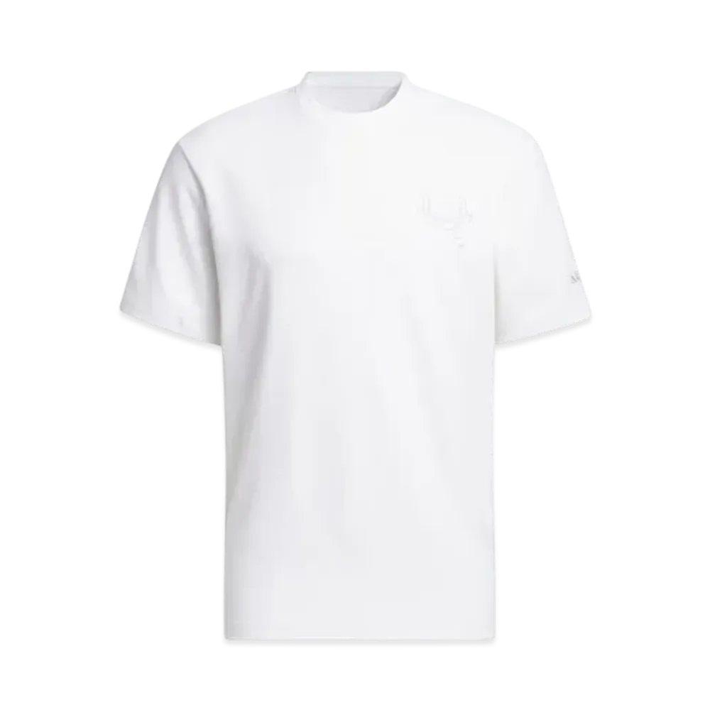 adidas GO-TO Crest Mock Shirt "White"