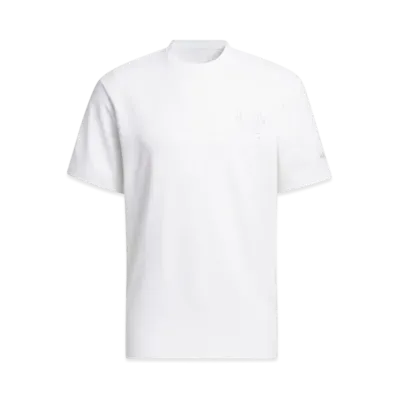 adidas GO-TO Crest Mock Shirt "White"
