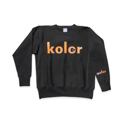 Champion x kolor Reverse Weave Crewneck Sweatshirt "Black"