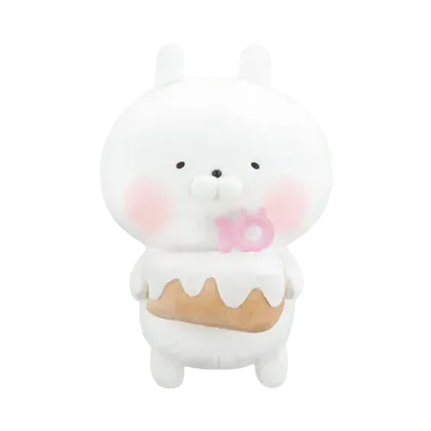 BANDAI "Ichiban Kuji" -Usamaru ~10th anniversary party~- A Prize Usamaru Cake Plush