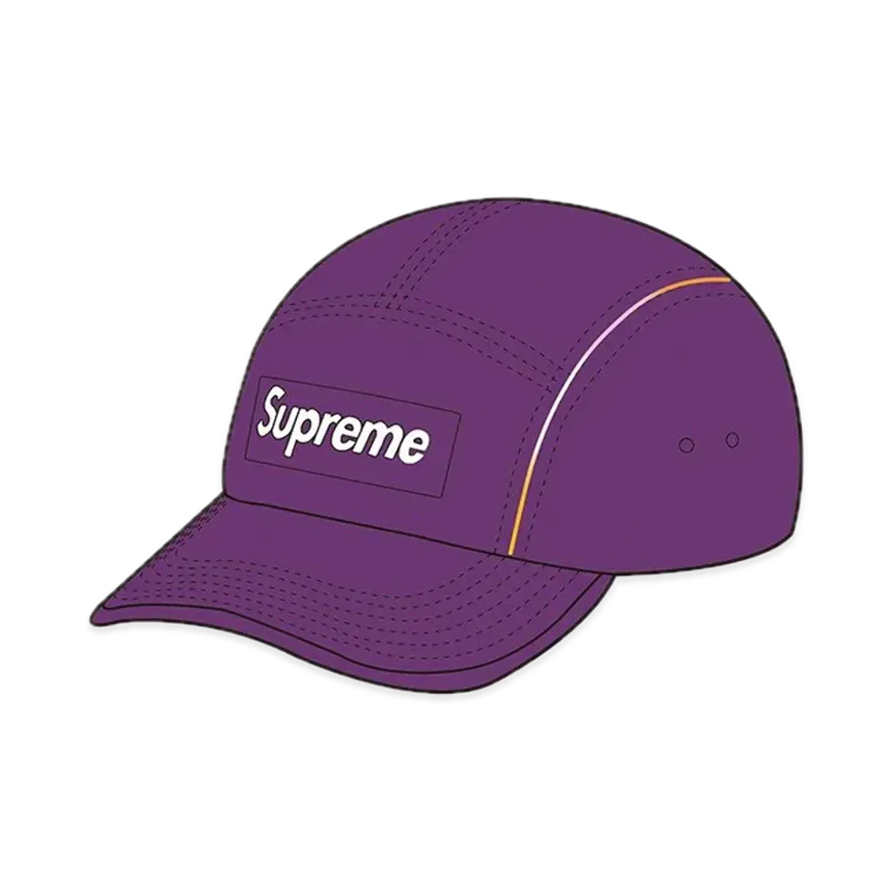 Supreme Gradient Piping Camp Cap "Purple"