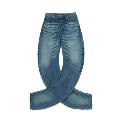 THUG CLUB Parkour Denim Pants "Multi Burn"