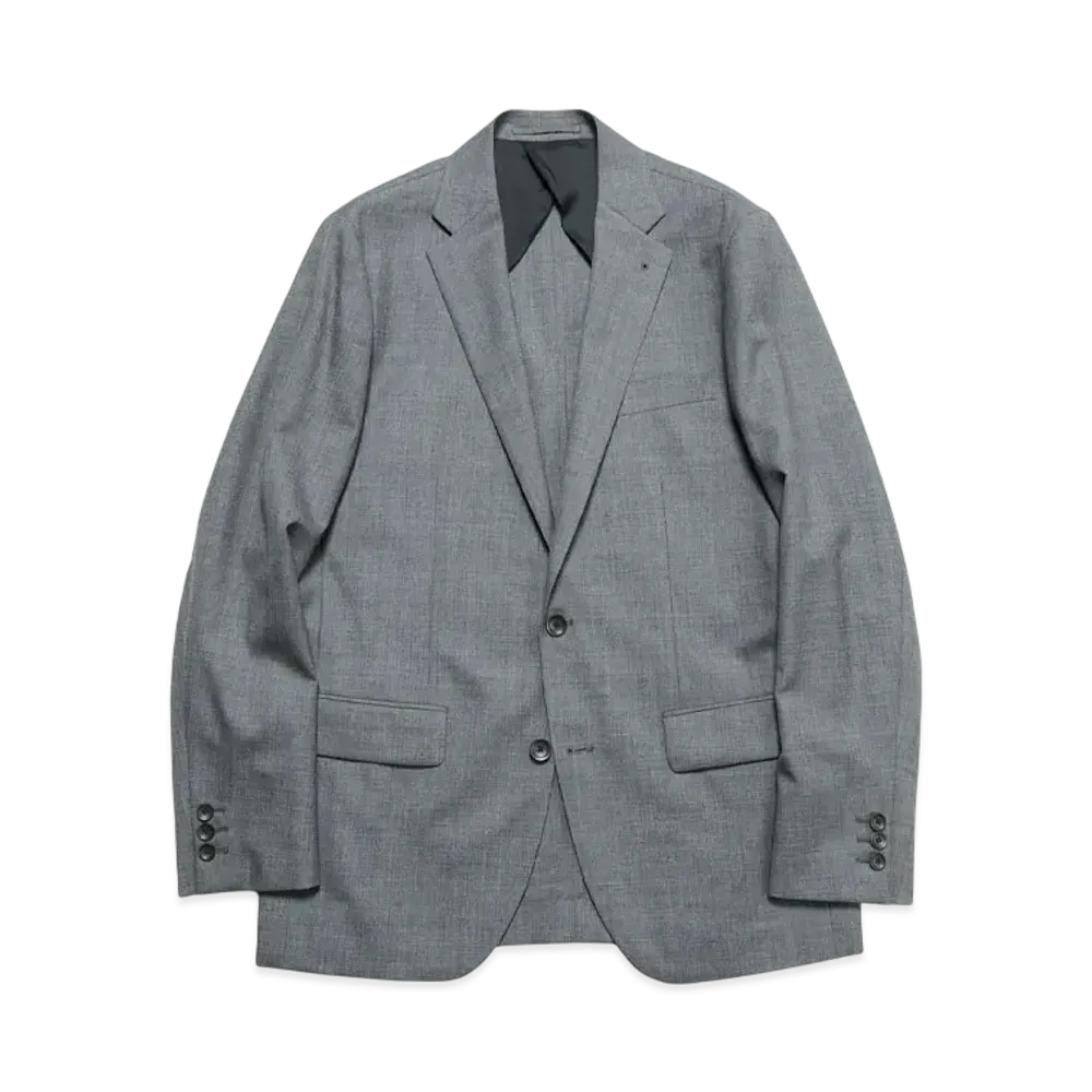 SOPHNET. Summer Merino Wool Standard 2Button Jacket "Gray"