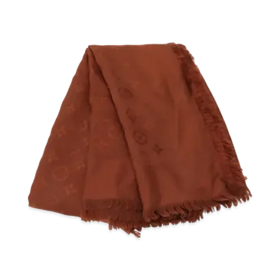 Louis Vuitton Shawl Monogram "Chocolat"