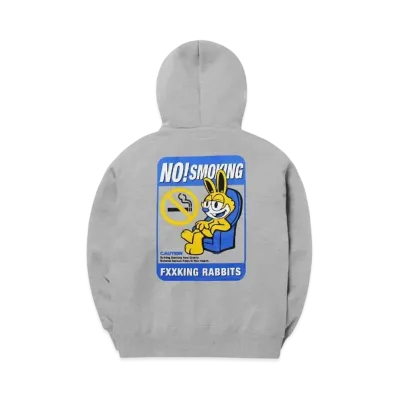 FR2 No Smoking Hoodie "Gray"