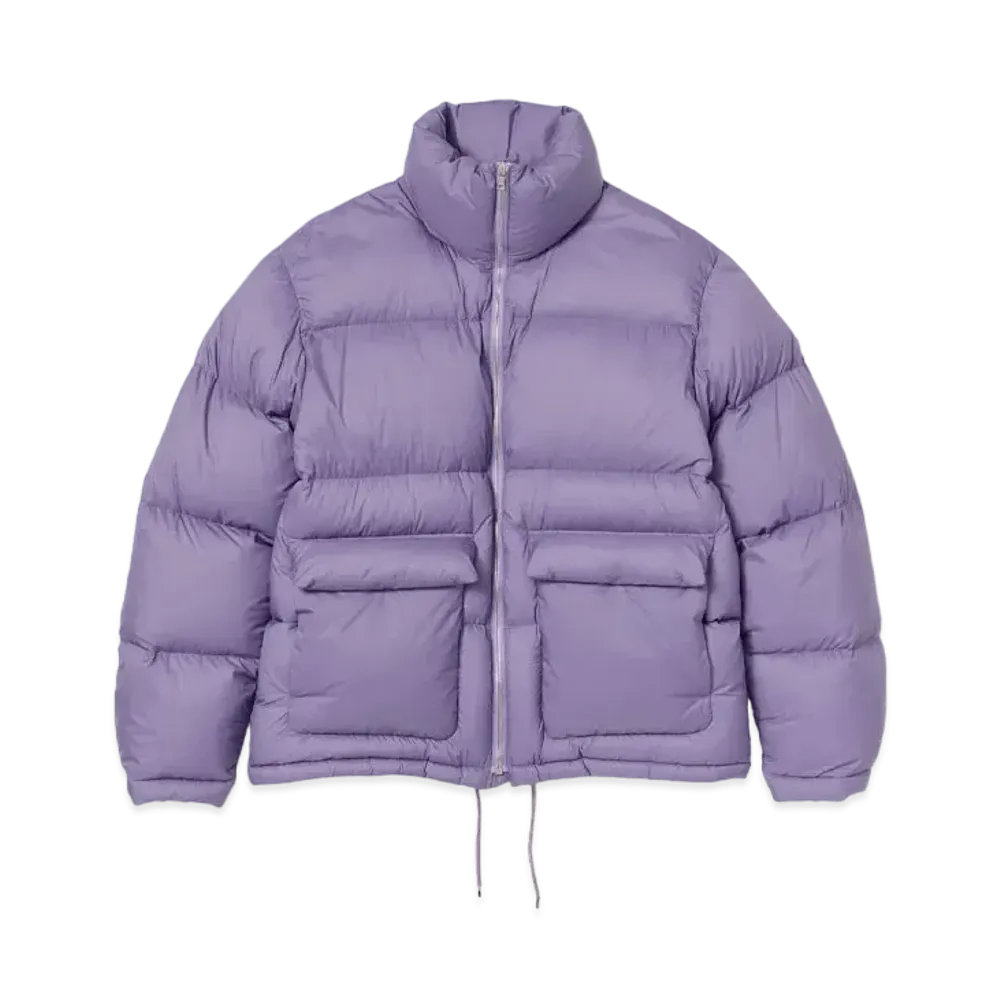 AURALEE Super Light Nylon Ripstop Down Blouson "Purple"