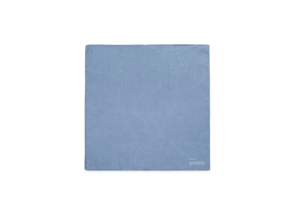 Graphpaper minus Botanical Dyed Linen Handkerchief "Blue"