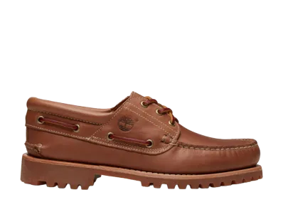 Timberland 3-Eye Lug Handsewn Boat Shoe "Medium Brown"