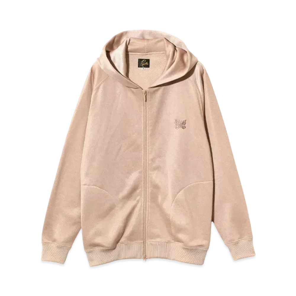 NEEDLES Zipped Hoody - Bright Jersey "Pink"