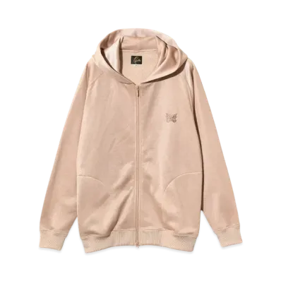 NEEDLES Zipped Hoody - Bright Jersey "Pink"