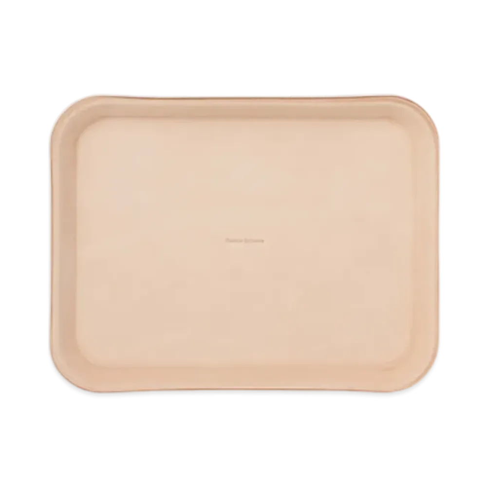Hender Scheme Leather Tray M "Natural"