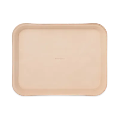 Hender Scheme Leather Tray M "Natural"