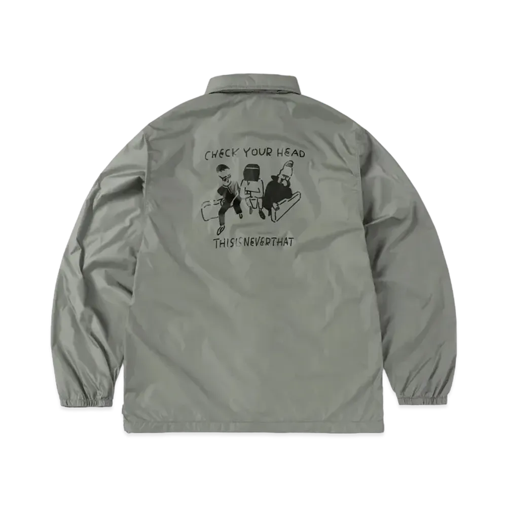 thisisneverthat x Yu Nagaba Coach Jacket "Dark Grey"