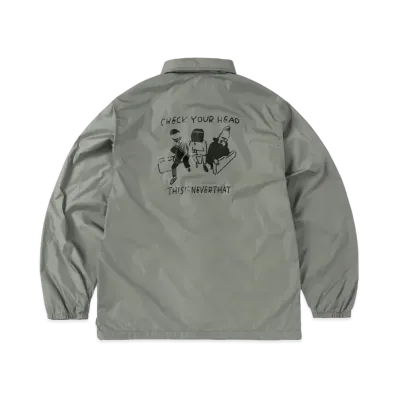 thisisneverthat x Yu Nagaba Coach Jacket "Dark Grey"