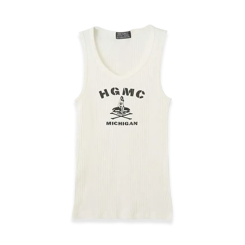 HYSTERIC GLAMOUR HGMC Tank Top "White"