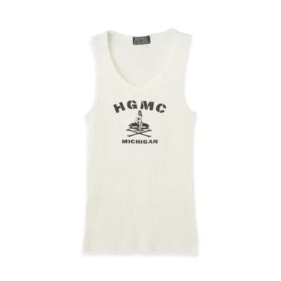 HYSTERIC GLAMOUR HGMC Tank Top "White"