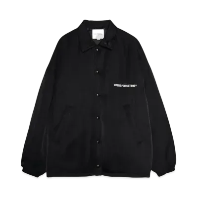 COOTIE PRODUCTIONS Error Fit Padded Coach Jacket "BLACK"