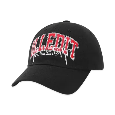 ILLEDIT Illedit Arch Logo Ballcap "Black Red"