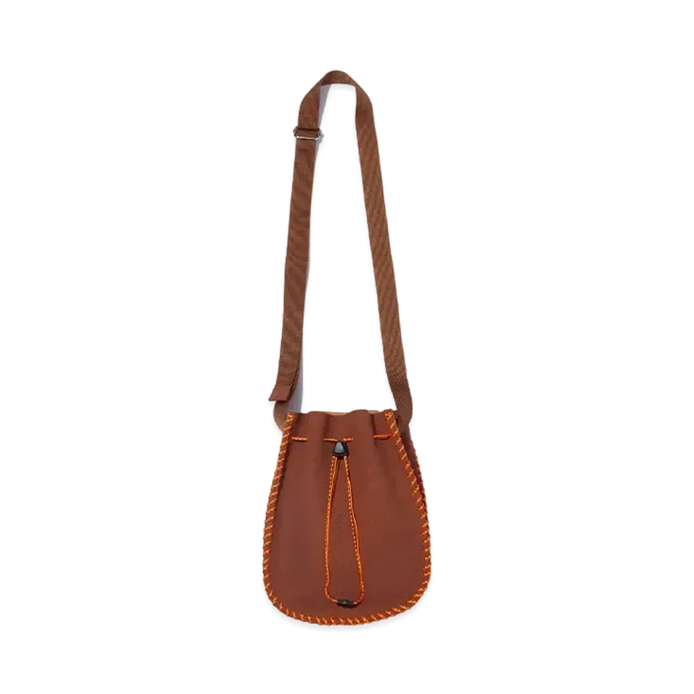 F/CE. Tech Suede Purse "Camel"