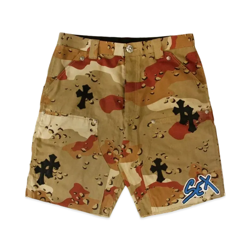 Chrome Hearts Matty Boy Sex Records Carpenter Shorts "Desert Camo"