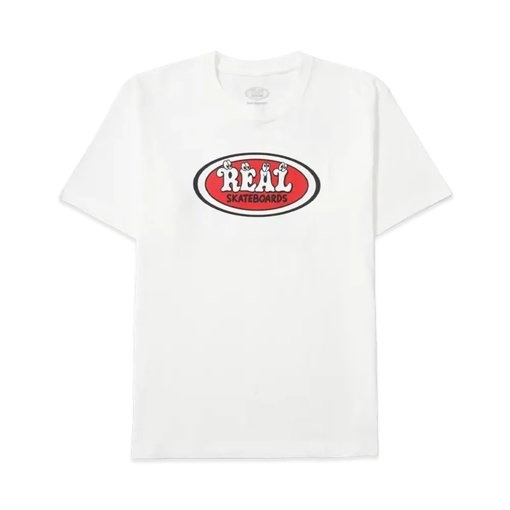VERDY x REAL SKATEBOARDS Skate Shop Day Tee "White"