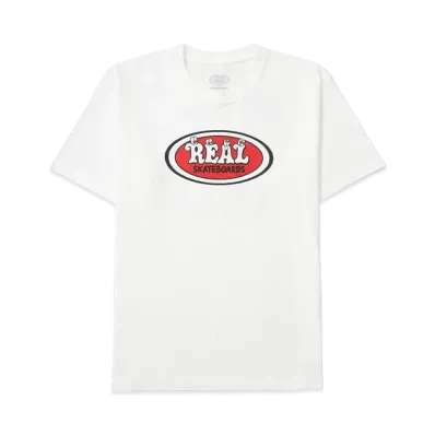 VERDY x REAL SKATEBOARDS Skate Shop Day Tee "White"