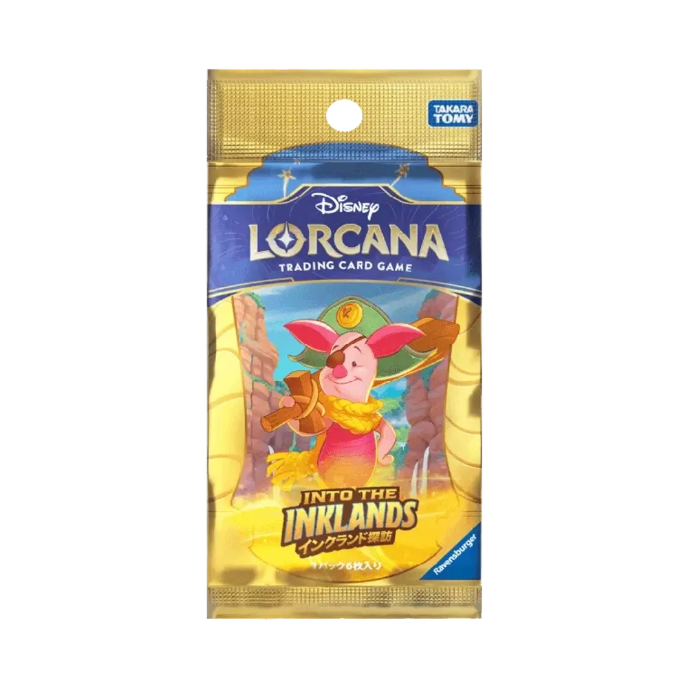 ディズニー ロルカナ「インクランド探訪」ブースターパック ボックス