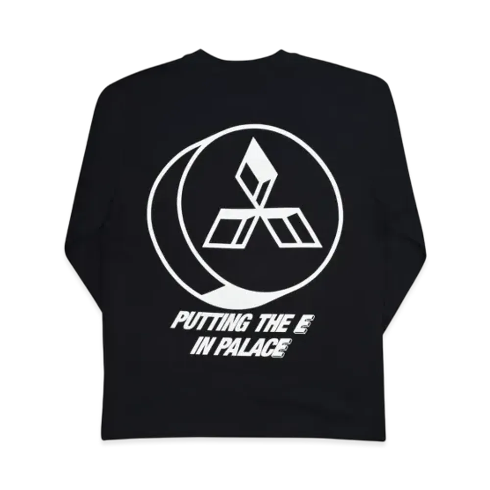 PALACE Turbo L/S T-Shirt "Black"