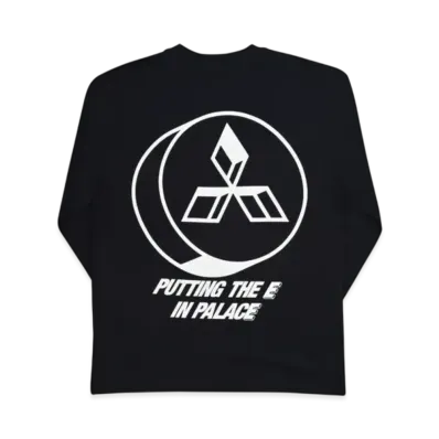 PALACE Turbo L/S T-Shirt "Black"