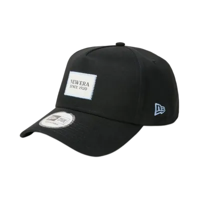 NEW ERA 9Forty A-Frame Woven Patch "Black"