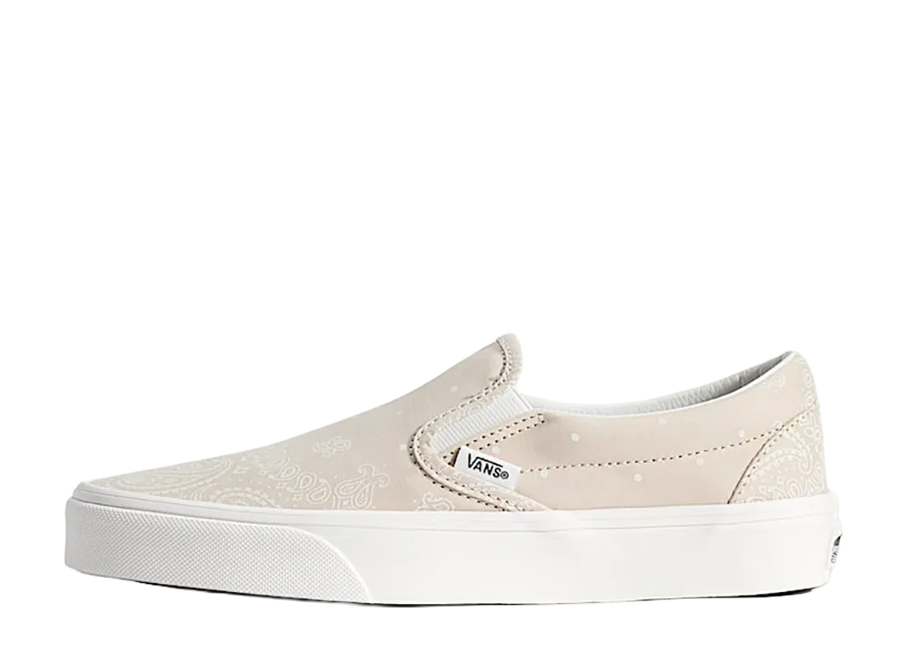 Vans Classic Slip On "Oatmeal Beige/White"