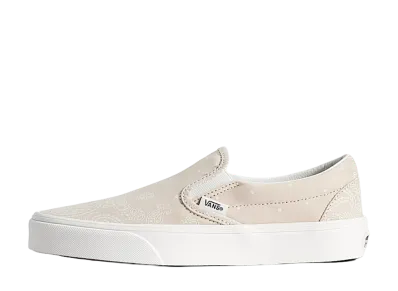 Vans Classic Slip On "Oatmeal Beige/White"