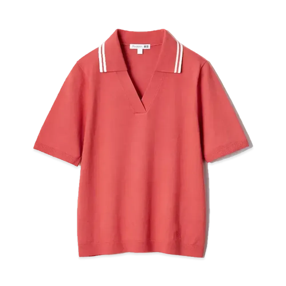 Uniqlo x JW Anderson 24SS Polo Sweater "Red"