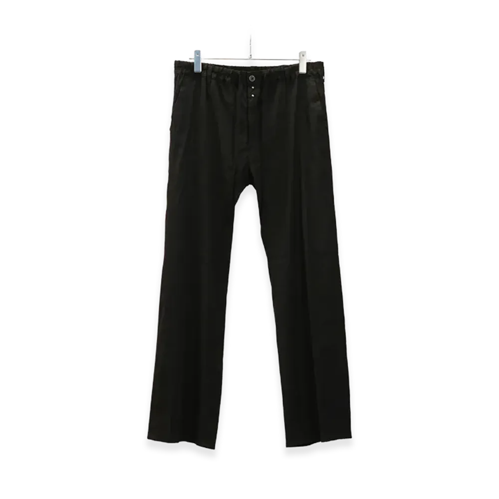 ANCELLM L/R Shoe Cut Slacks "Black"
